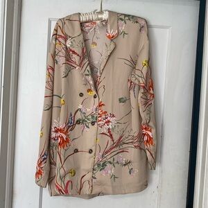 H&M FLORAL TOP